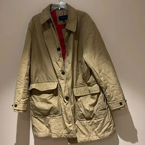 Timmy Hilfiger Tan puffer Winter unisex jacket Large